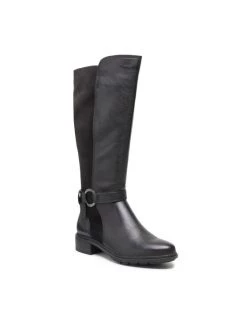 Tamaris Γυναίκες Μπότες Ιππασίας 1-25550-27 Μαύρο Μαύρο