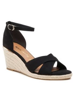 Tamaris Γυναίκες Εσπαντρίγιες 1-28026-28 Μαύρο Μαύρο