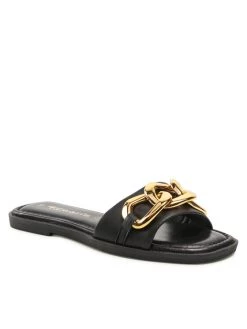 Tamaris Γυναίκες Παντόφλες 1-27119-28 Μαύρο Μαύρο