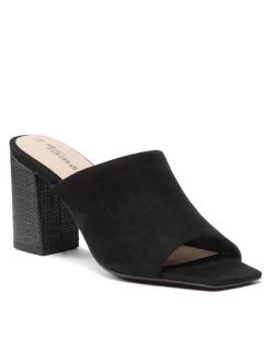 Tamaris Γυναίκες Παντόφλες 1-27244-38 Μαύρο Μαύρο