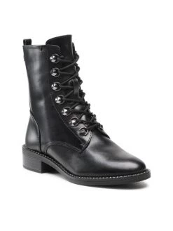 Tamaris Γυναίκες Biker Μποτάκια Μποτάκια 1-25135-27 Μαύρο Μαύρο